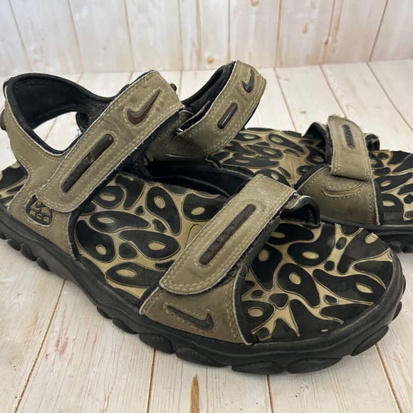 Nike ACG Shoes Mens Size 9 Brown Hiking Sandals Strap Trail Outdoor main image 7